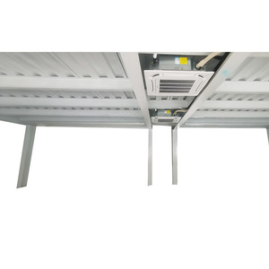 Plataforma de Acero para Mezzanine, Resistente, con Revestimiento en Polvo Blanco, Rejilla de Acero, Ensamblaje con Tornillos - Product Image 1