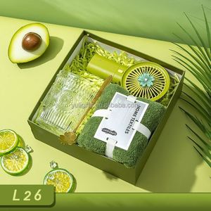 Canasta de Regalo Verde para Spa, Productos Únicos de FX Marketing Business, Regalos para el Día de San Valentín 2027, Regalos para Mujeres, Novias, Cumpleaños - Product Image 4