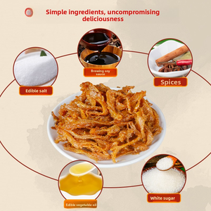 ปลาแอนโชวี่ทอดกระป๋อง ตรา กันจู้ 184 กรัม รสชาติแบบกวางตุ้งแท้ พร้อมรับประทาน อาหารทะเลสำเร็จรูปสำหรับ<span class=keywords><strong>ข้าวต้ม</strong></span> ขายส่ง - Product Image 3