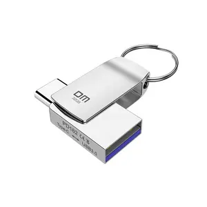 Promotional Metal Type C USB3.0 Flash Drive 32GB 64GB 128GB Laser Logo PD162