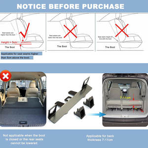 SUNNUO Kit d'ancrage universel pour siège enfant Support de montage de siège de voitures sûr Interface de verrouillage <span class=keywords><strong>ISOFIX</strong></span> Loquet en acier Connecteur de ceinture <span class=keywords><strong>ISOFIX</strong></span> - Product Image 5