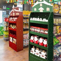 Maßgefertigtes Supermarkt-Verkaufsdisplay Pop-up Karton-Bodendisplay Karton-Produktpräsentationsständer