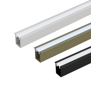 Profil en aluminium de rail d'angle de cloison sèche pour le système d'éclairage caché de bande de LED - Product Image 1
