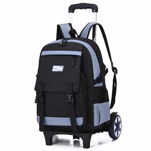 New Primary <strong>School</strong> Students Pull Rod Schoolbag Children's Backpack Dual-purpose Schoolbag Four, Five, Six <strong>Grade</strong> Large Capacity - Product Image 6
