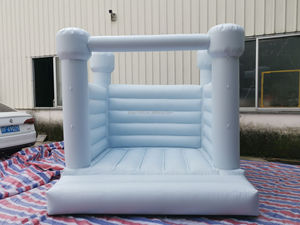 Château gonflable bleu pastel <span class=keywords><strong>de</strong></span> 8 pieds pour enfants, idéal pour la <span class=keywords><strong>location</strong></span> - Product Image 2