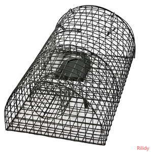 Piège à rats en métal en gros, <span class=keywords><strong>cage</strong></span> en acier multi-usages pour la capture de rats lourds, contrôle des rongeurs, piège à souris dans la cuisine RM005 - Product Image 5
