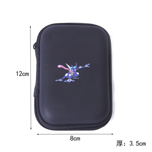 Grande <span class=keywords><strong>pochette</strong></span> et boîte de rangement pour cartes à collectionner Pikachu, en plastique, avec logo personnalisé, pour cartes flash ludiques - Product Image 5