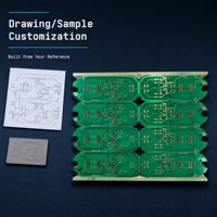 Fabrication sur mesure de cartes PCBA vertes (PCB) pour panneaux, conception basée sur plans, fonctions flexibles, support de production en série (OEM/ODM)