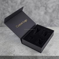 Boîte en carton classique style livre magnétique pour emballage de briquets électriques, CR Tiny Mini Empty Cake ACE Ultra Cookie Case, faible MOQ