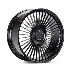 Desain kustom Jwl/via 6-23 inci pelek olahraga 1 buah disesuaikan tempa roda logam campuran <span class=keywords><strong>rim</strong></span> untuk mobil mewah - Product Image 1