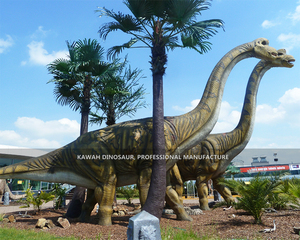 Modèle animatronique de dinosaure géant à long cou grandeur nature de 20 mètres pour équipement de parc à thème, à vendre - Product Image 6