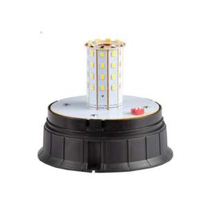 12v 80v מכונית חירום משואה אור רכב גג סיב אופטי strobe מהבהב מנורה אזהרת ענבר כחול לאמבולנס אור אביזר - Product Image 5