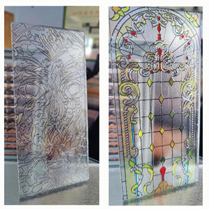 صور مخصصة طباعة رقمية على الزجاج عالية الجودة <span class=keywords><strong>3D</strong></span> الطباعة الزجاج الملون للكنيسة - Product Image 6