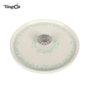 2026 Miglior Regalo: Pentola Olandese in Ghisa Smaltata con Design Floreale Personalizzato per la Cottura del Pane a Lievitazione Naturale - Product Image 3