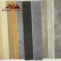 Plinthe en vinyle SPC Wayon aspect bois, 4-8 mm, couche anti-usure 20 mil, système de pose clipsable, revêtement de sol vinyle de luxe imitation bois