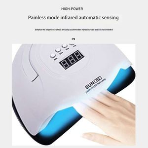 Lámpara Profesional para Uñas de Secado Rápido, Equipada con 57 LED, Lámpara UV, Secador de Uñas, Equipo para el Cuidado de las Uñas - Product Image 3