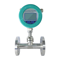 Low Pressure Drop 4-20mA Digital Thermal Gas & Air Mass Flow Meter for Argon Nitrogen Hydrogen Helium with OEM Support