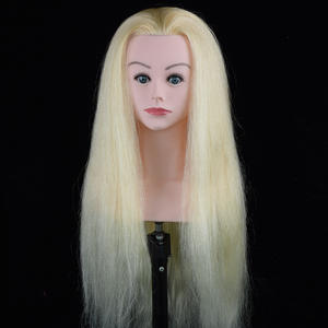 Cabeza de entrenamiento de <span class=keywords><strong>cabello</strong></span> humano al por mayor con hombros, cabeza de Maniquí de entrenamiento simulada de <span class=keywords><strong>cabello</strong></span> <span class=keywords><strong>para</strong></span> trenzado de corte de <span class=keywords><strong>cabello</strong></span> - Product Image 5