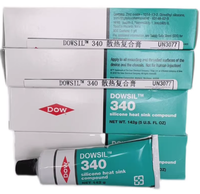Adhésif époxy thermiquement conducteur ZY04 Dowsil 340 142g Excellente adhérence Haute résistance aux intempéries Travaux de menuiserie Construction