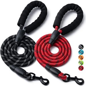 Hunde leine mit bequemem gepolstertem Griff Hoch reflektieren des Training <span class=keywords><strong>Nylon</strong></span> All-in-One-Seil Slip On Lead Pet <span class=keywords><strong>Dog</strong></span> <span class=keywords><strong>Leash</strong></span> - Product Image 2