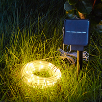 Guirlande lumineuse LED étanche à intensité variable pour extérieur, idéale pour décorations de mariage, type tube