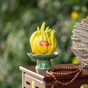Assiette à fruits en céramique de style chinois en forme de fleur, plat de service en porcelaine pour desserts de mariage, présentoir pour le thé de l'après-midi - Product Image 2
