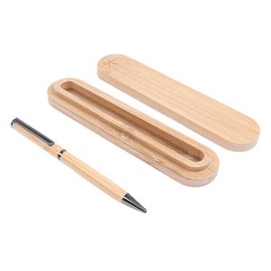 Bolígrafo Promocional Ecológico Personalizado, Cuerpo de Cobre Reciclado con Punta de Bola de Bambú, <span class=keywords><strong>OKASA</strong></span> TE758, Color de Tinta Personalizado - Product Image 4