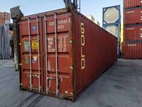 Conteneur maritime sec 40HQ d'occasion pour centre de données et stockage, conteneur propre
