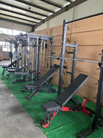 Nuevo estilo de gimnasio Entrenador multifuncional Squat Rack/ Cable Crossover/Power Rack
