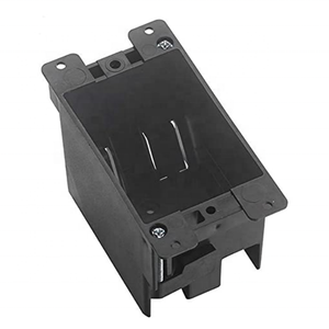 Interruptor eléctrico de PVC de una sola banda tipo americano/caja de salida Receptáculo de corte de trabajo antiguo/caja de conexiones de salidas USB - Product Image 1