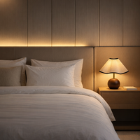 Retro Weiße Eschen-Kugel Metall Konischer Welliger Stoffschirm Netzschalter E27 Holz-Tischlampe für Zuhause Hotel Nachttisch und Beistelltisch