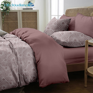 Bộ chăn ga gối đệm cao cấp Cloudland Polyester Jacquard thiết kế sang trọng, kích thước <span class=keywords><strong>Queen</strong></span>, 3 món, bán buôn - Product Image 4