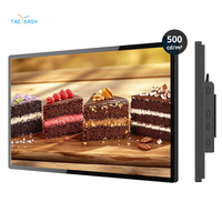Pantalla LCD Inteligente de Señalización Digital Personalizada de 43/49/55/65 Pulgadas con Montaje en Pared IP65, Pantalla Publicitaria para Tiendas Minoristas, Gráficos y Animaciones
