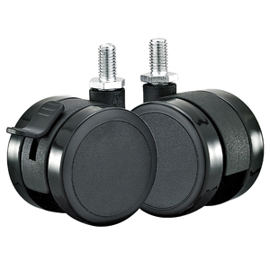Roulettes Pivotantes Avec Freins, Roulette En Caoutchouc 25 Mm 38 Mm 50
