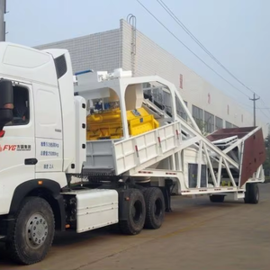 Nueva Planta Móvil de Dosificación de Concreto Eléctrica para la Construcción y Fabricación con Motor de Silo Eficiente para la Industria del Cemento - Product Image 1