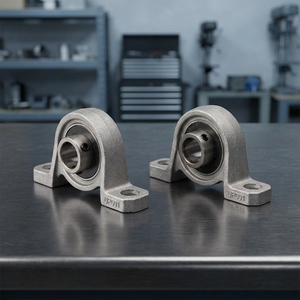 High Precision Bearing <b>Pillow</b> Block Bearings UCFL205 60x110mm Cast Iron Housing Metric Grease Lubricated P5 Precision 120C Max - Product Image 1