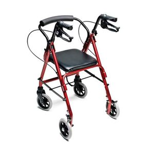 Lumex Junior Rollator pour personnes âgées Walkabout Narrow Rolling Walker avec siège pour la thérapie de réadaptation dans les petits espaces - Product Image 2