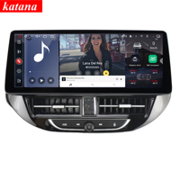 Autoradio DVD multimédia 120W X 6CH Série Katana 12,3 pouces pour Jeep Compass 2017-2020 8+256GB Android 14 Navigation DVD