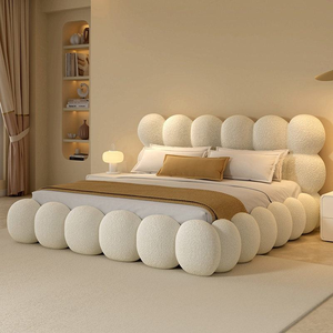 <span class=keywords><strong>Letto</strong></span> <span class=keywords><strong>matrimoniale</strong></span> imbottito in tessuto, confortevole e morbido, moderno, per camera da <span class=keywords><strong>letto</strong></span>, con piattaforma, trapuntato, modulare, per hotel - Product Image 4