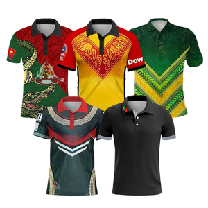 Maillot de rugby à manches courtes personnalisé par sublimation JY NRL Canberra Raiders Club Sport pour hommes, Australie - Product Image 1