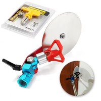 Pistola pulverizadora de pintura industrial sin aire con deflector antisalpicaduras y guía de separación 240V 3600psi