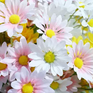 Đẹp Trang Trí Nội Thất Mô Phỏng Daisy Nhân Tạo Hoa Chamomile Hoa Lụa Nhân Tạo Hoa