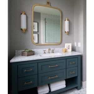 Lavabo de salle de bain de style shaker à couleurs personnalisées chinoises avec ensemble de meuble vanité salle de bain - Product Image 5