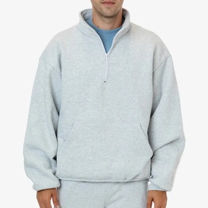 Chándal Personalizado para Hombre con Logotipo del Proveedor, Chándal de Algodón y Lana de Alta Calidad con Bolsillo con Cremallera 1/3, Talla Grande - Product Image 4