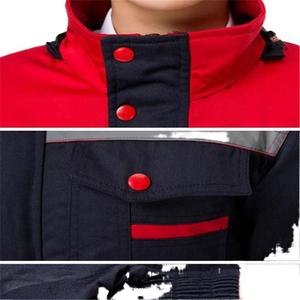 ซิกซี ZX-9112 เสื้อผ้าบุผ้าฝ้ายกันความเย็น, เสื้อคลุมทำงานป้องกัน, กันน้ำ, กันน้ำค้างแข็ง, ชิ้นเดียวหรือสองชิ้น, แบบหนา - Product Image 4