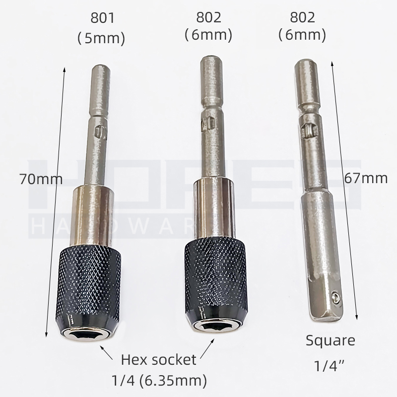 4 Stück Adapter Für Bits – Von 1/4 Zoll Auf 4 Mm, Magnetisch, Für Schraubendreher