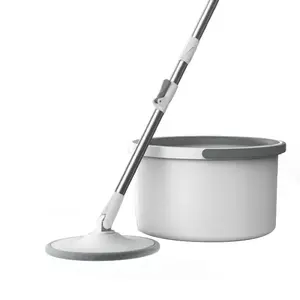 Schmutziges und sauberes Wasser Getrenntes Smart Mop Single Bucket Self Wring ing 360 Rotating Mop Set