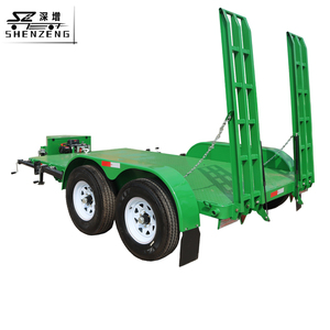 <span class=keywords><strong>Remorque</strong></span> à <span class=keywords><strong>double</strong></span> essieu pour voiture <span class=keywords><strong>Remorque</strong></span> de transport pour pelle 4t - Product Image 2