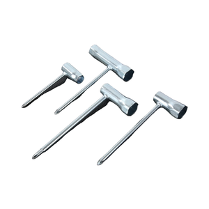 Clé en T de qualité DIY pour réglage de tronçonneuse, outil de mesure métrique compatible avec la bougie d'allumage pour tondeuse à gazon et tronçonneuse - Product Image 4