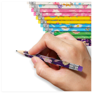 Matita in Legno Nera con Fiore, Piccola e Fresca, per Studenti delle Scuole Elementari, Ideale per Disegno e Schizzi HB - Product Image 4